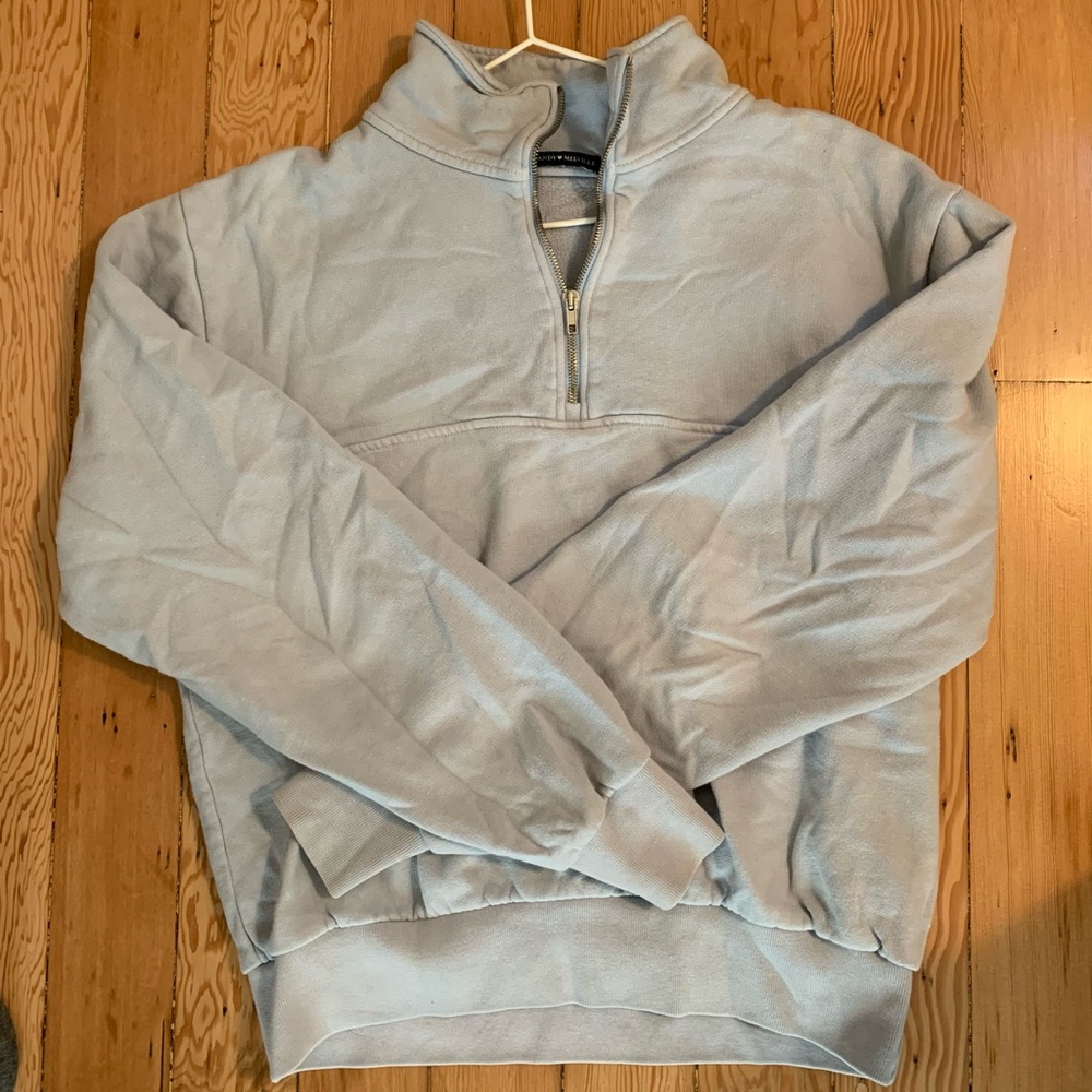 Brandy blue quarter zip